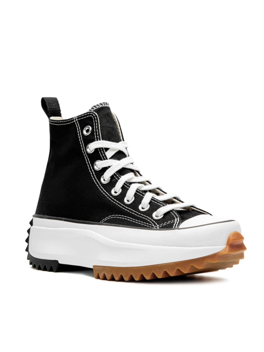 Converse Run Star Hike Hi Black Gum White Sneakers